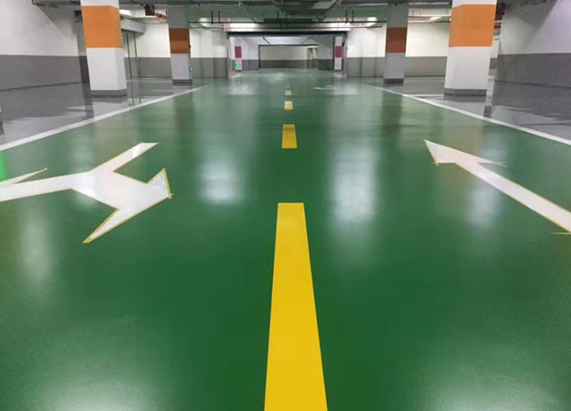 地下停車庫耐磨環(huán)氧地坪工程施工